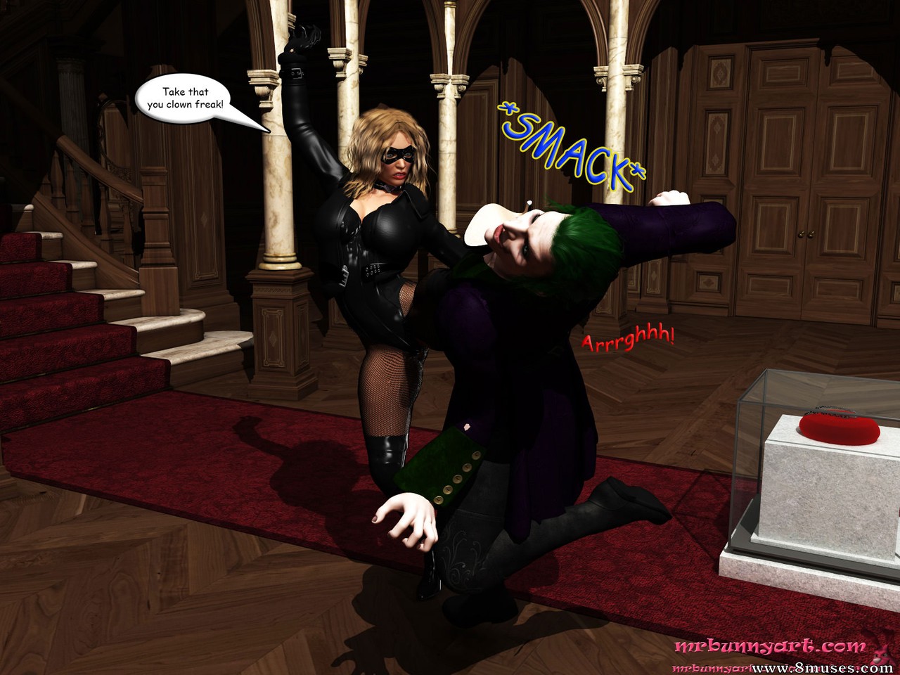 CatWoman vs Cain — page 28