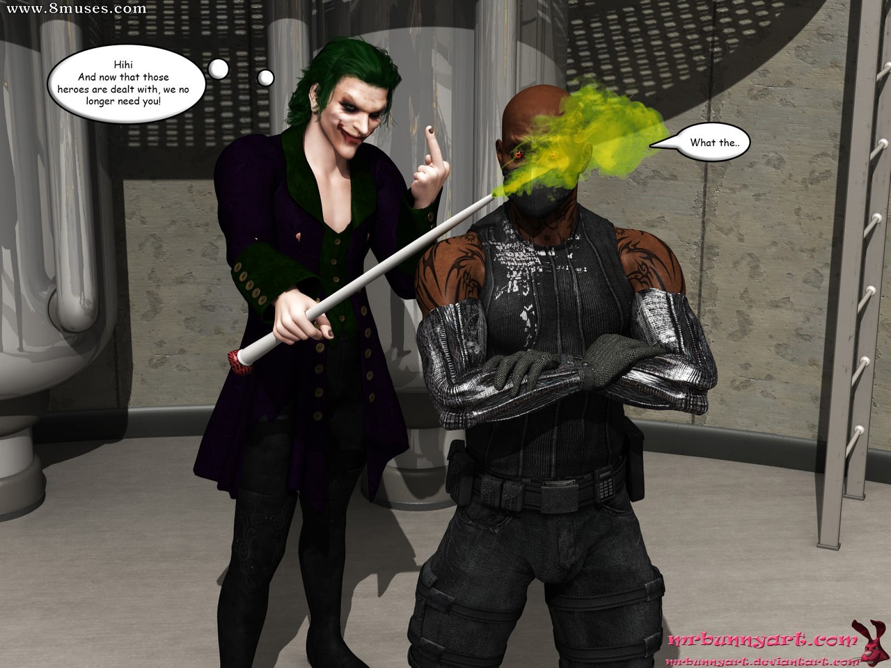 CatWoman vs Cain — page 61