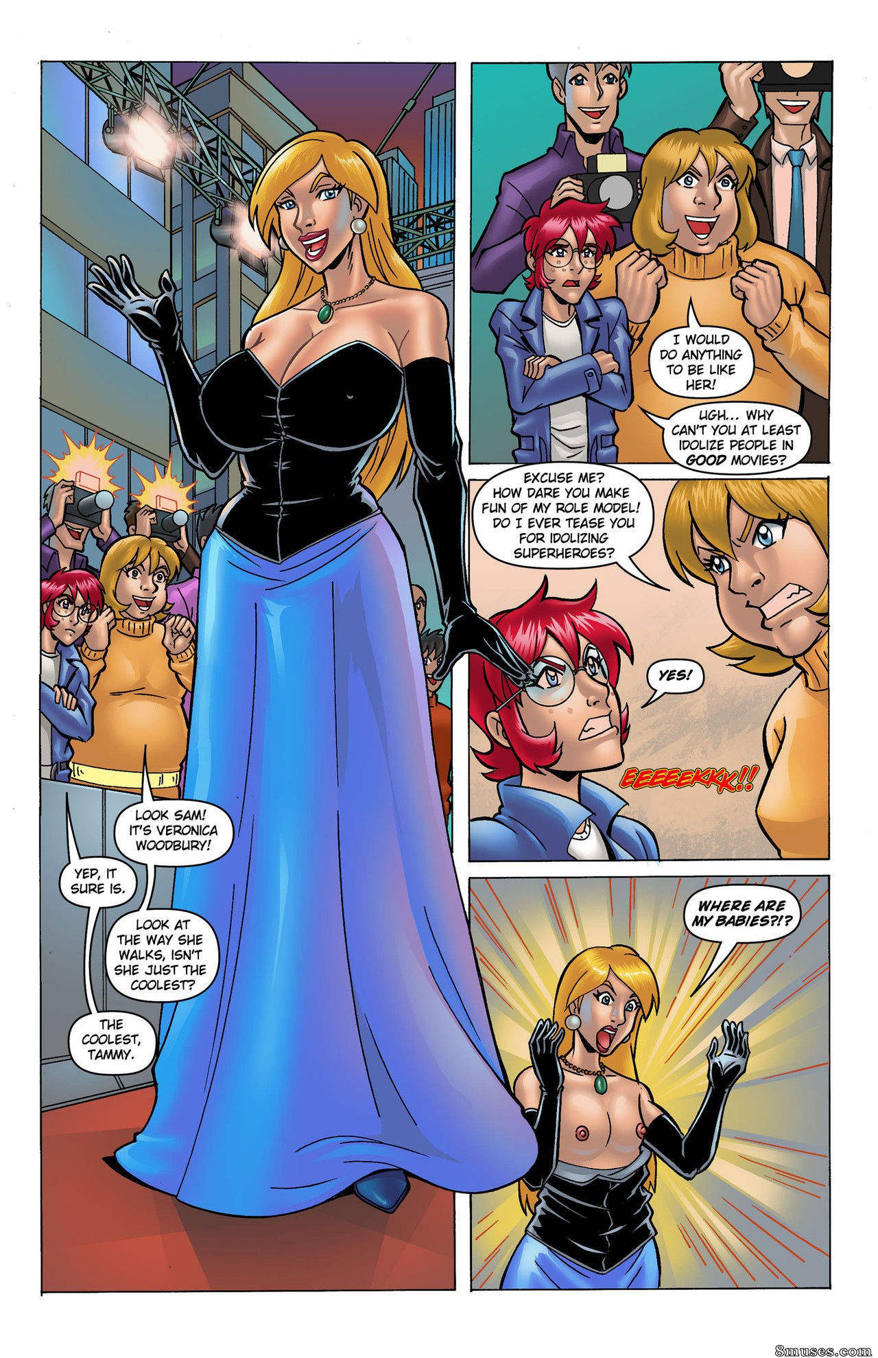 Cleavage Crusader — page 22