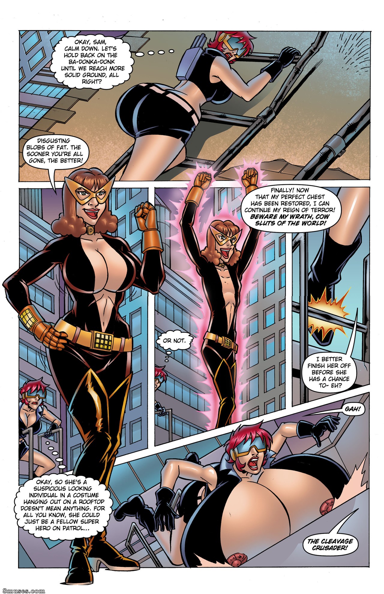 Cleavage Crusader — page 24