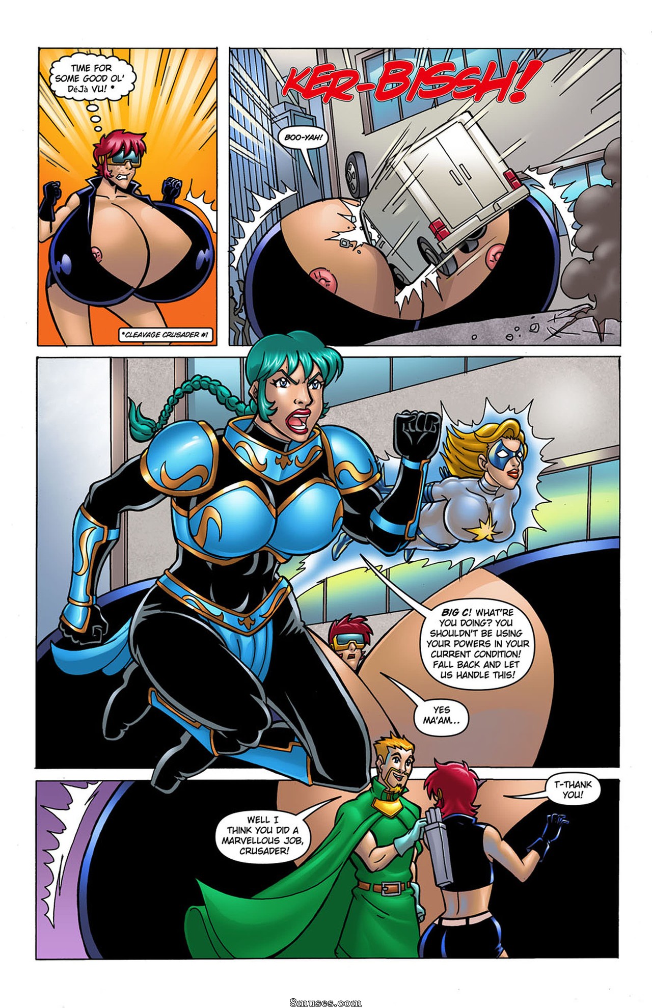 Cleavage Crusader — page 48