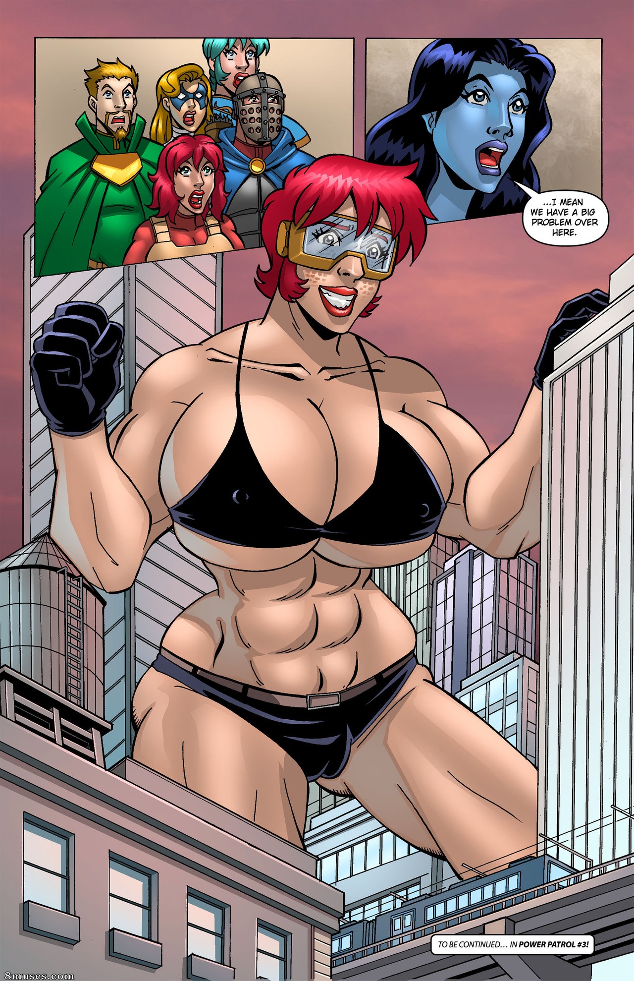 Cleavage Crusader — page 54