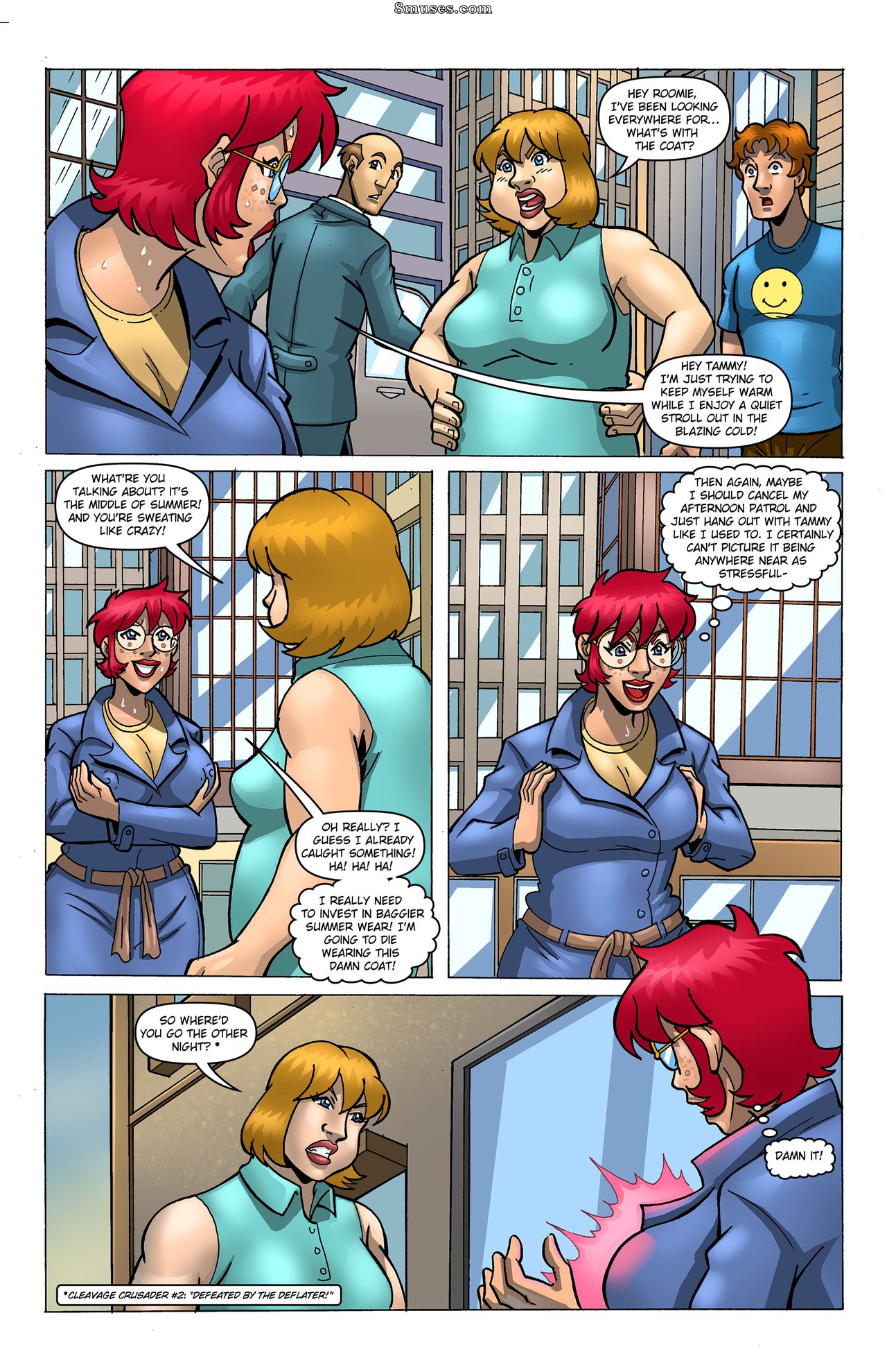 Cleavage Crusader — page 60