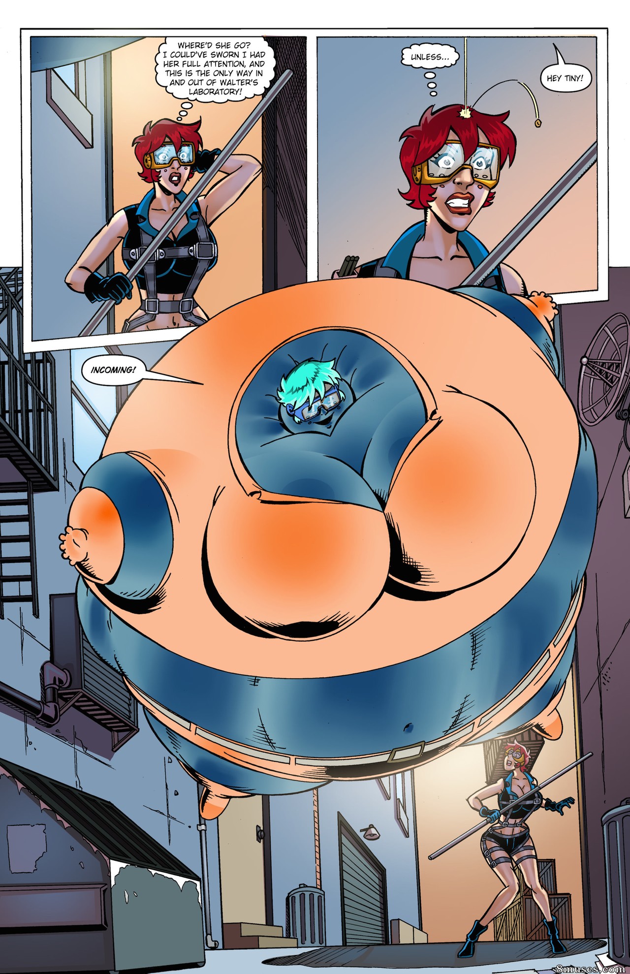 Cleavage Crusader — page 85