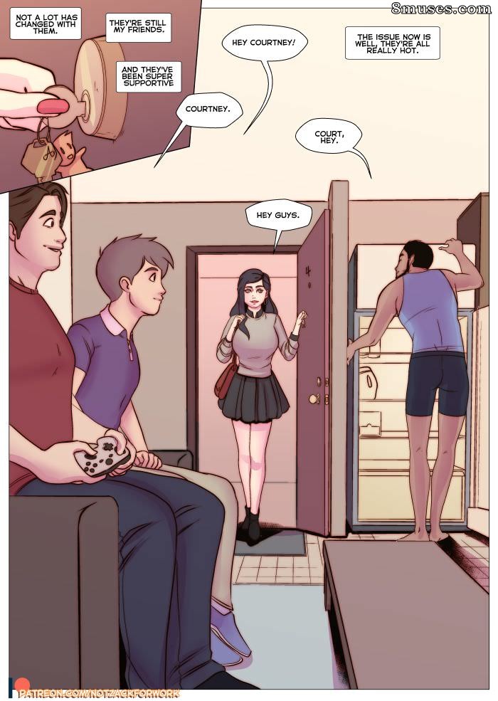 Courtney and her roomies — page 4