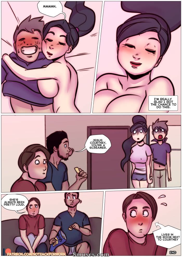 Courtney and her roomies — page 20