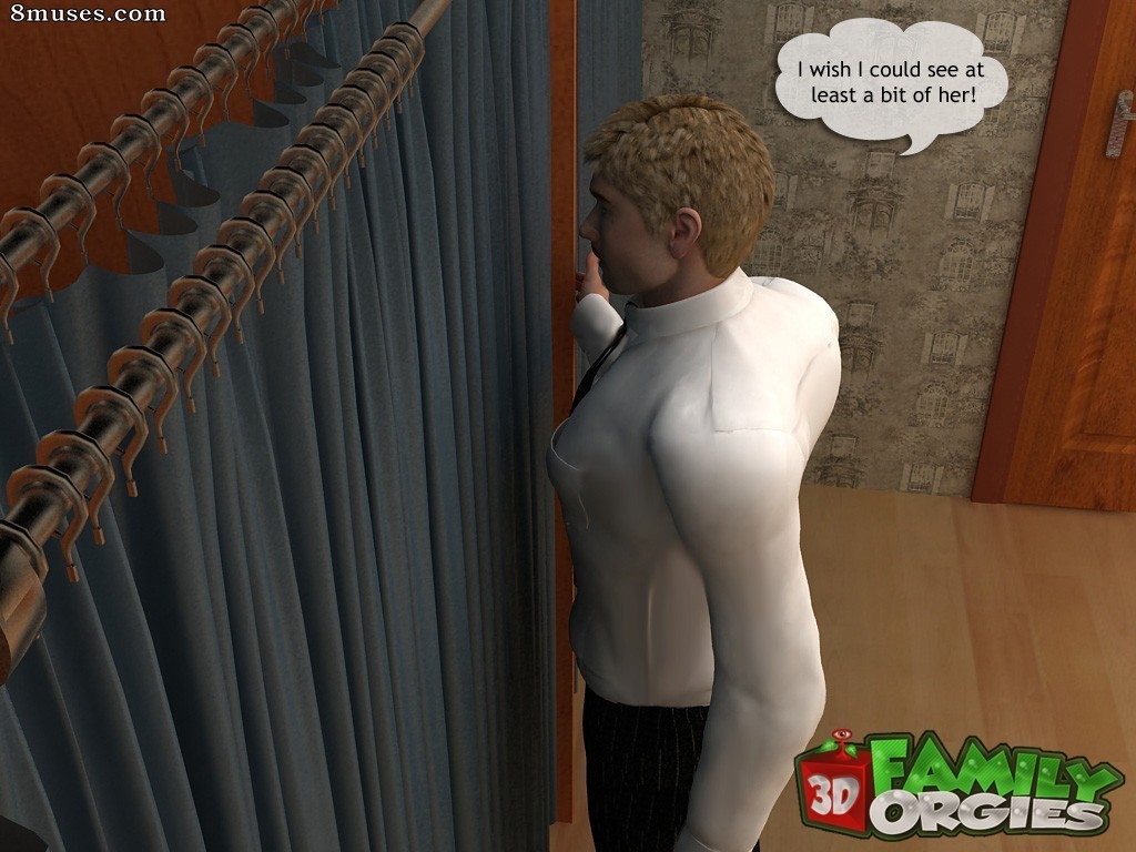 Dad has helped to pick up the dress to a daughter — page 8