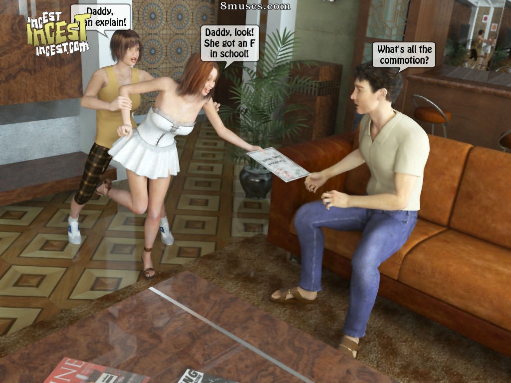 Daddy punishing daughters badly — page 8