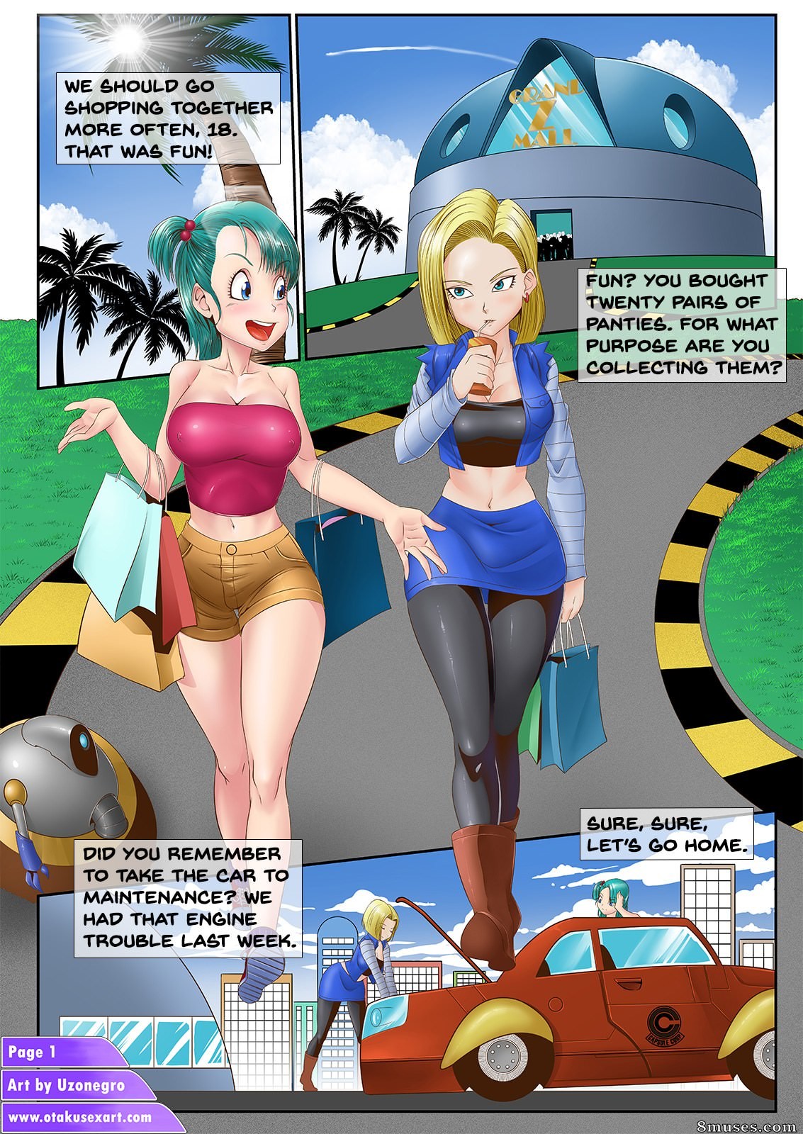 Dragon Ball H - Bulma’s BBC Saga — page 2