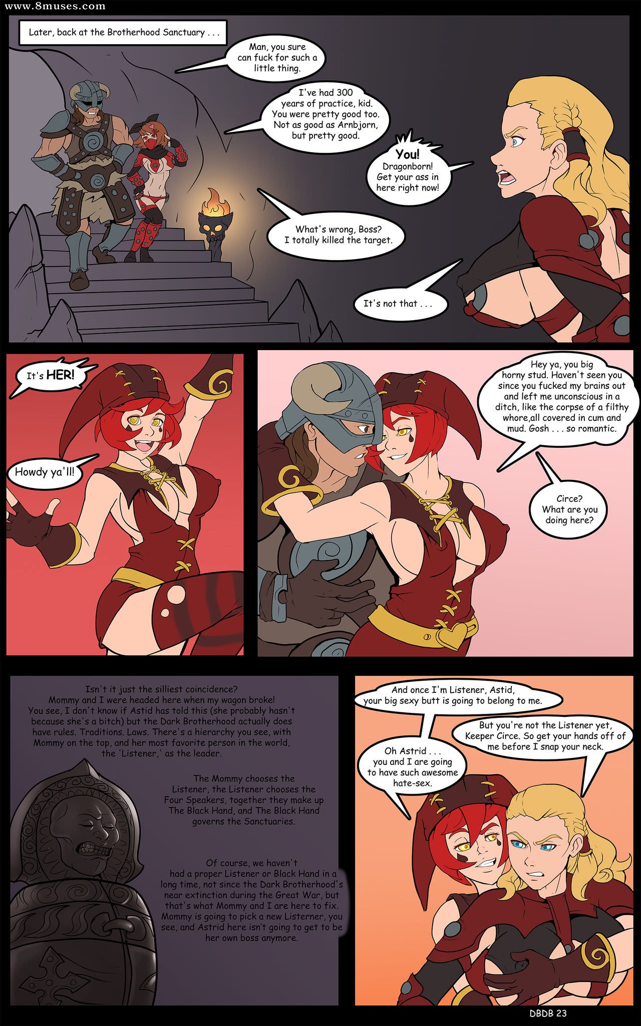 Dragonborn and the Dark Brotherhood — page 24