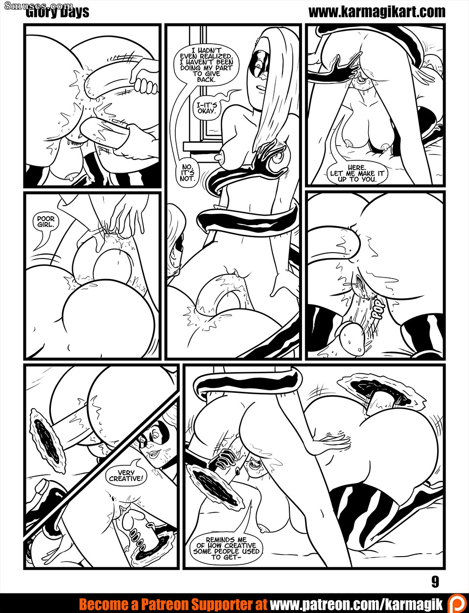 Elastigirl in Glory Days — page 10