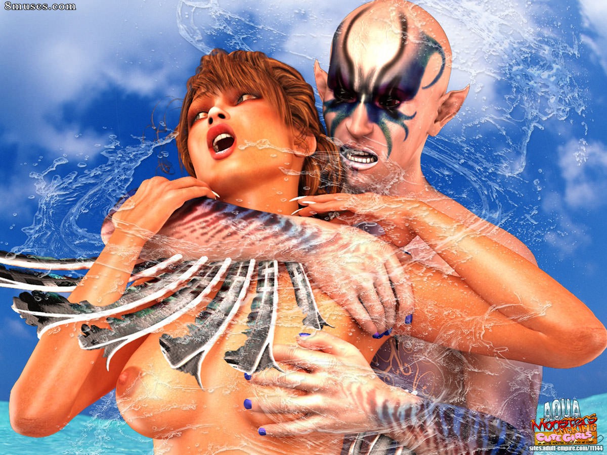 Aqua Monsters Fucking Cute Girls — page 8