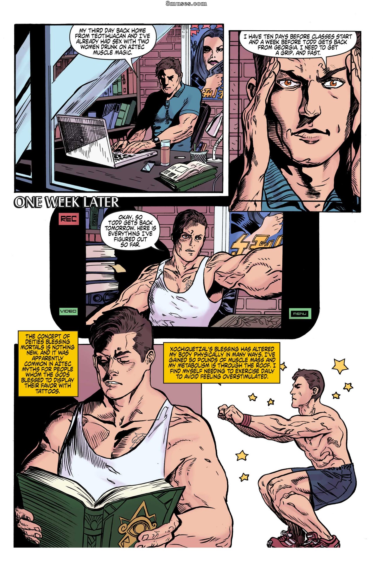 Aztec Muscle — page 43