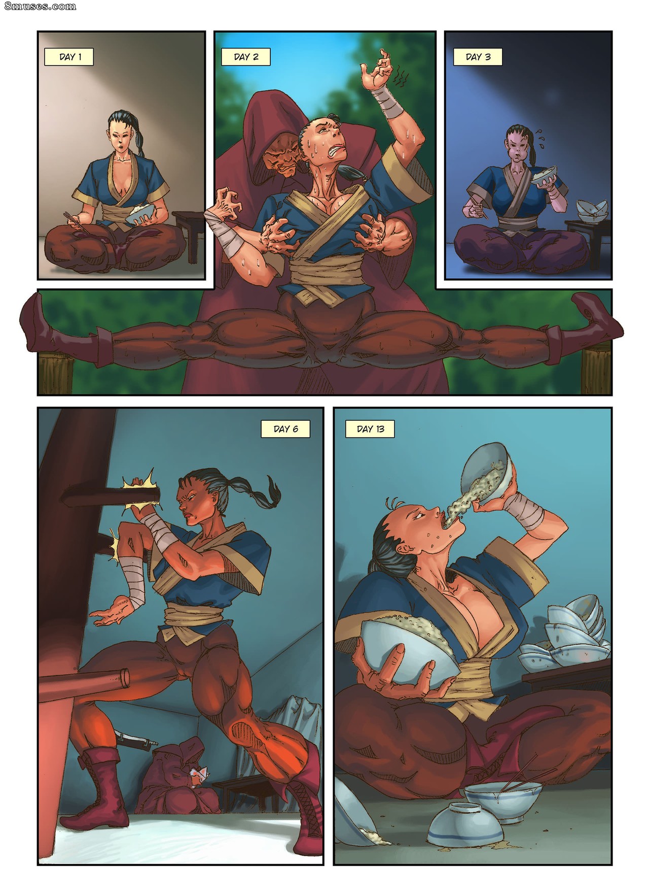 Fist Of The Overflowing Hourglass — page 6