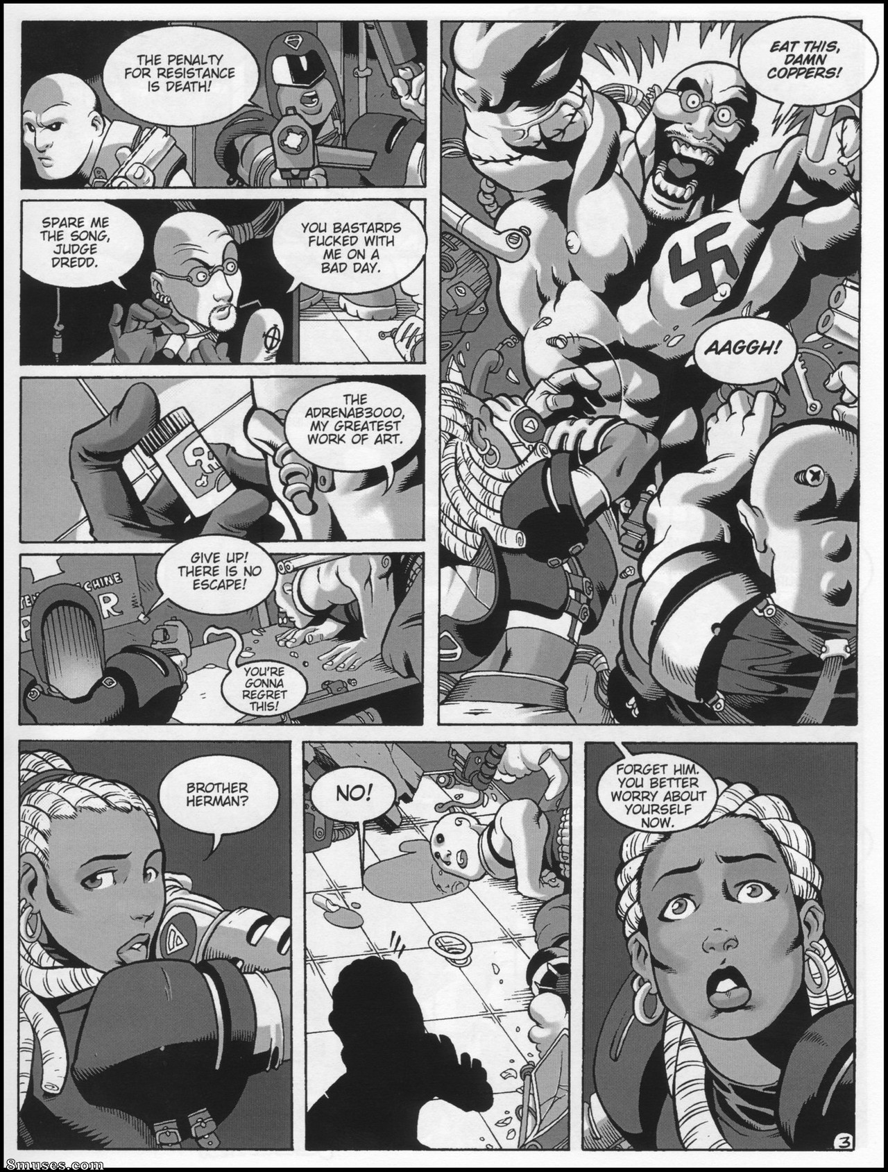 Flesh and Metal — page 17