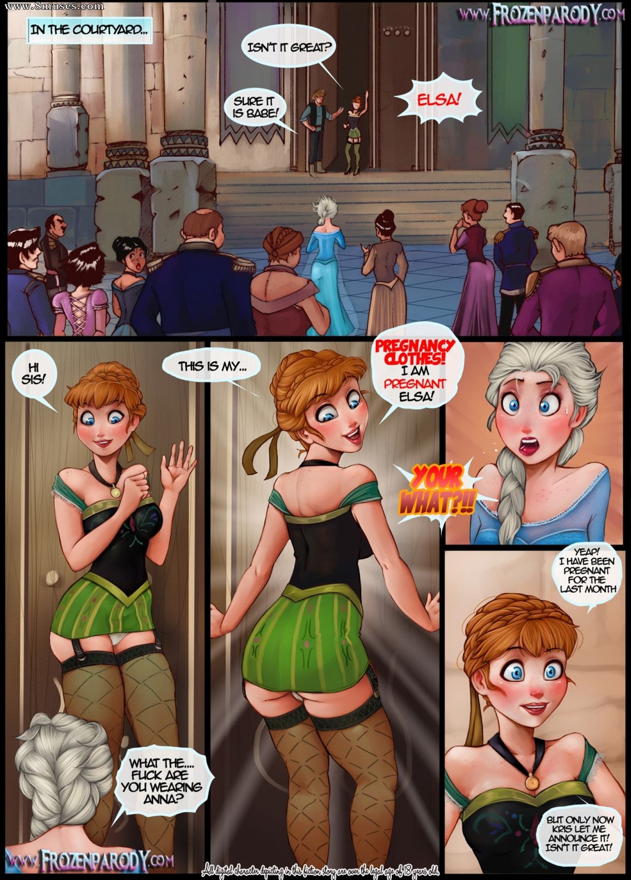 Frozen Parody 6 - Unfrozen - Part 2 — page 7