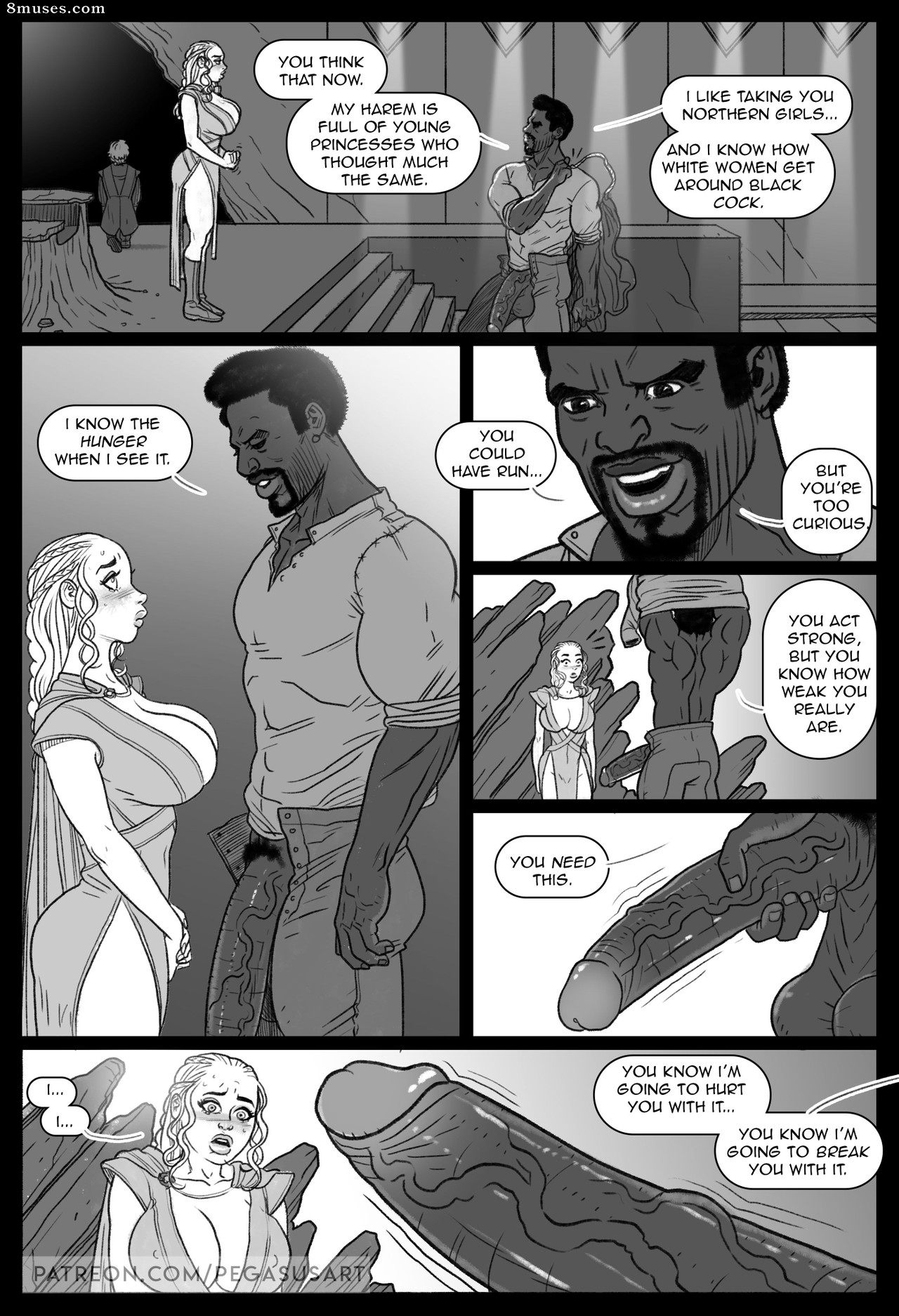Game of Thrones - BLACKED 1 - Daenerys Dominated — page 6