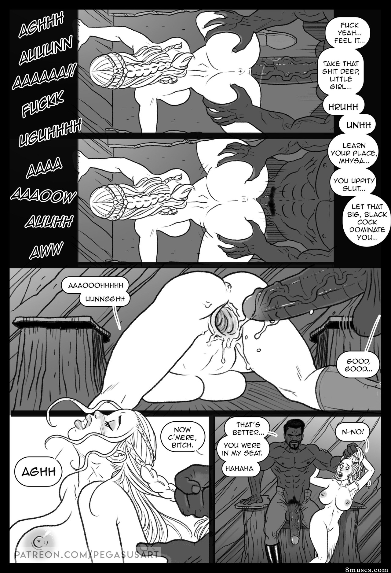 Game of Thrones - BLACKED 1 - Daenerys Dominated — page 11