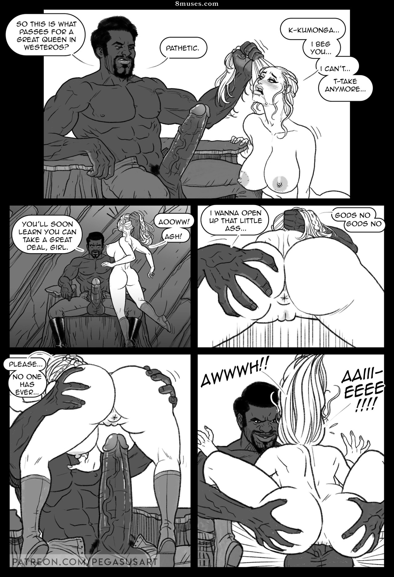 Game of Thrones - BLACKED 1 - Daenerys Dominated — page 12