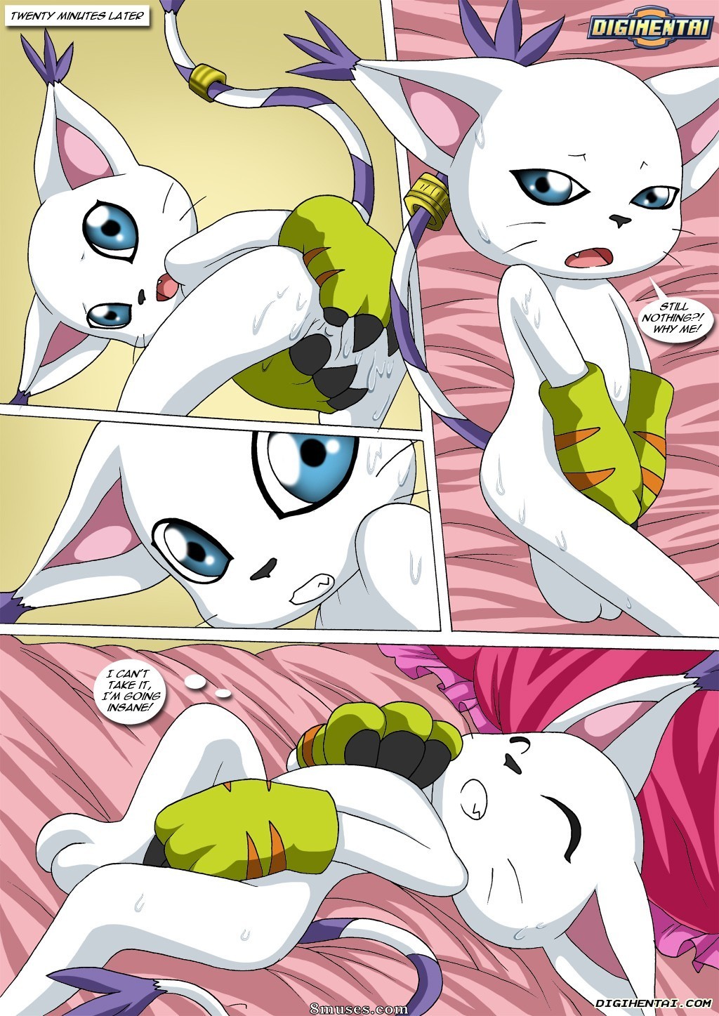 Gatomon in heat 2 — page 5