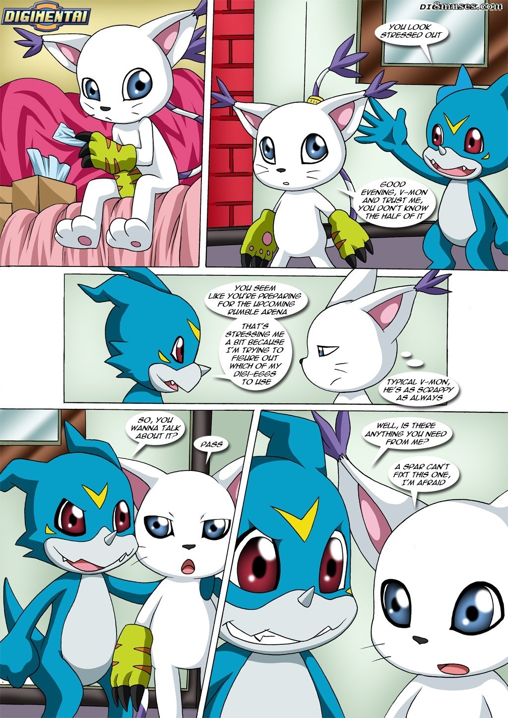Gatomon in heat 2 — page 7