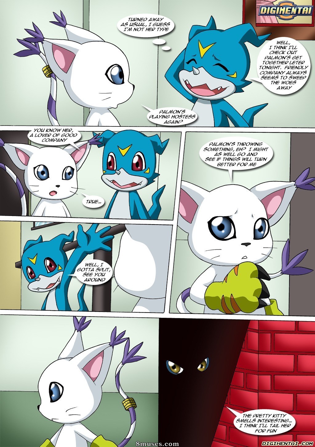 Gatomon in heat 2 — page 8