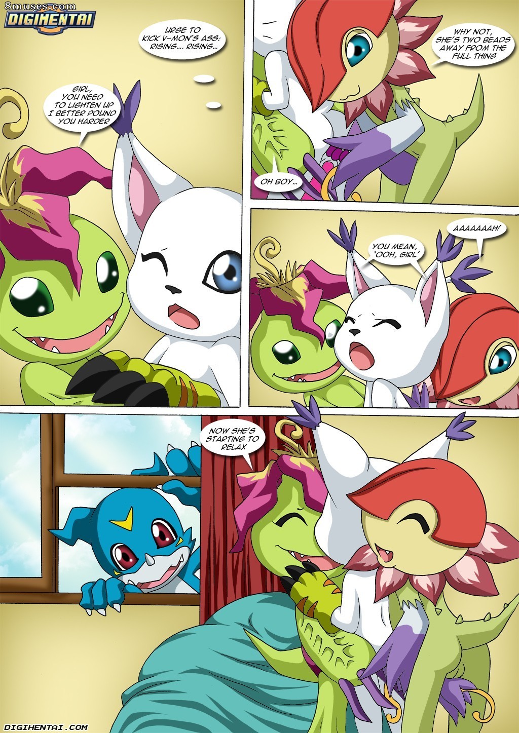 Gatomon in heat 2 — page 13