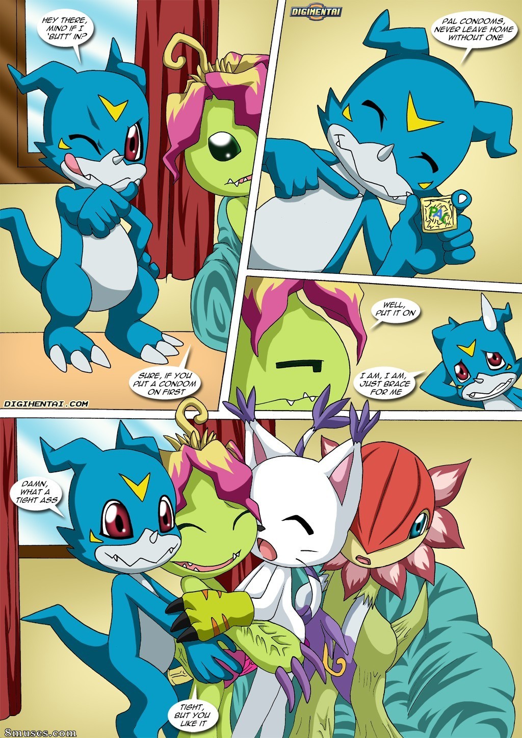 Gatomon in heat 2 — page 14