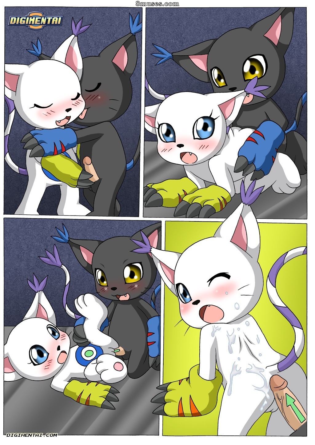 Gatomon in heat 3 — page 8