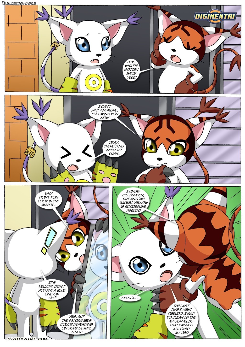 Gatomon in heat 3 — page 10