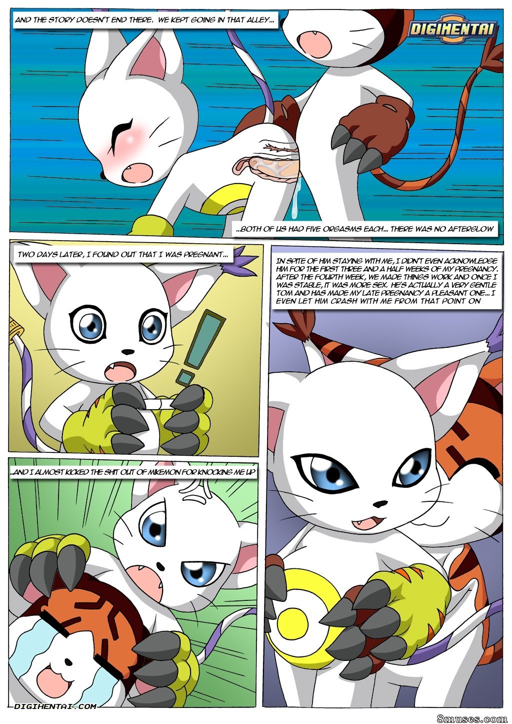 Gatomon in heat 3 — page 12