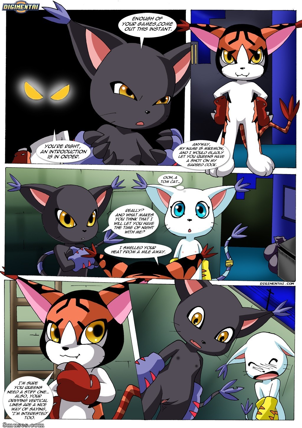 Gatomon in heat — page 5