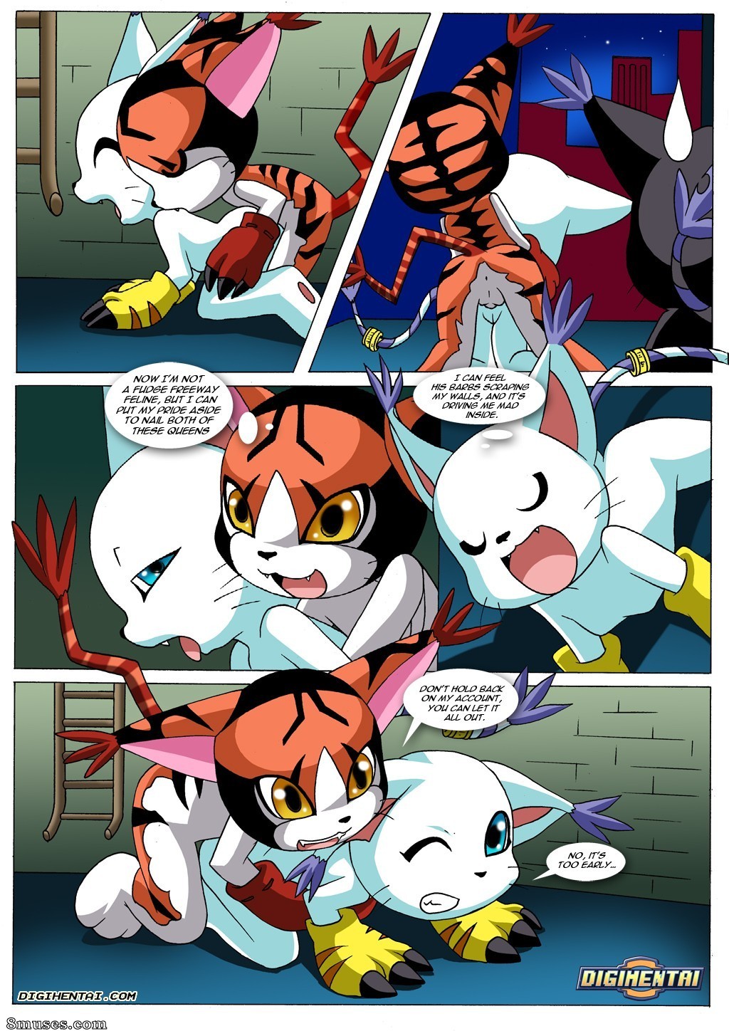 Gatomon in heat — page 7
