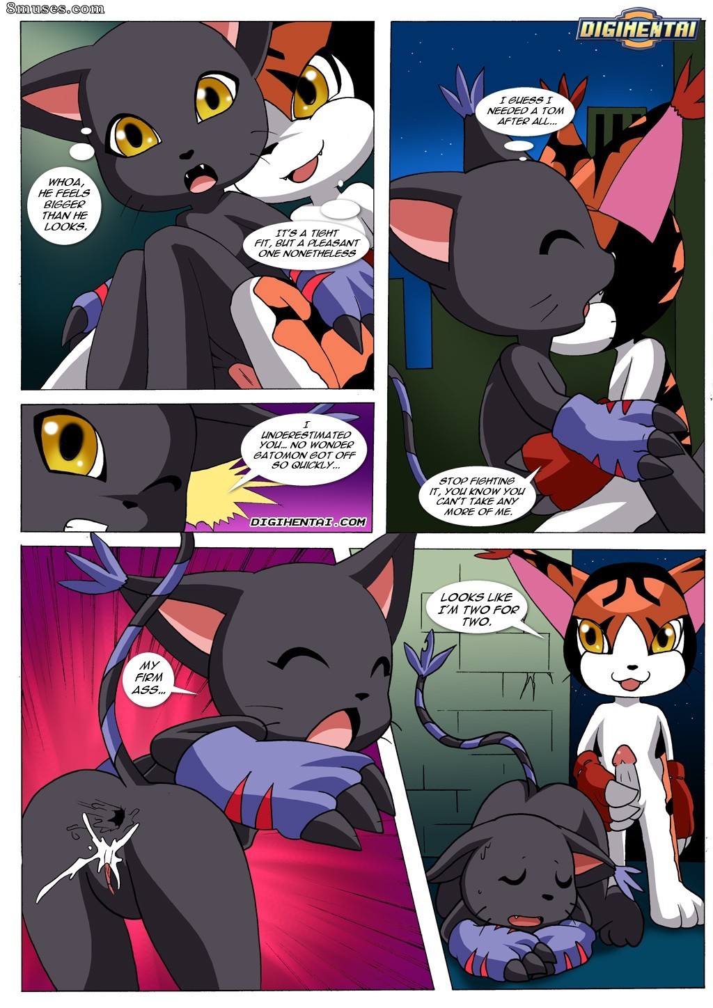 Gatomon in heat — page 9