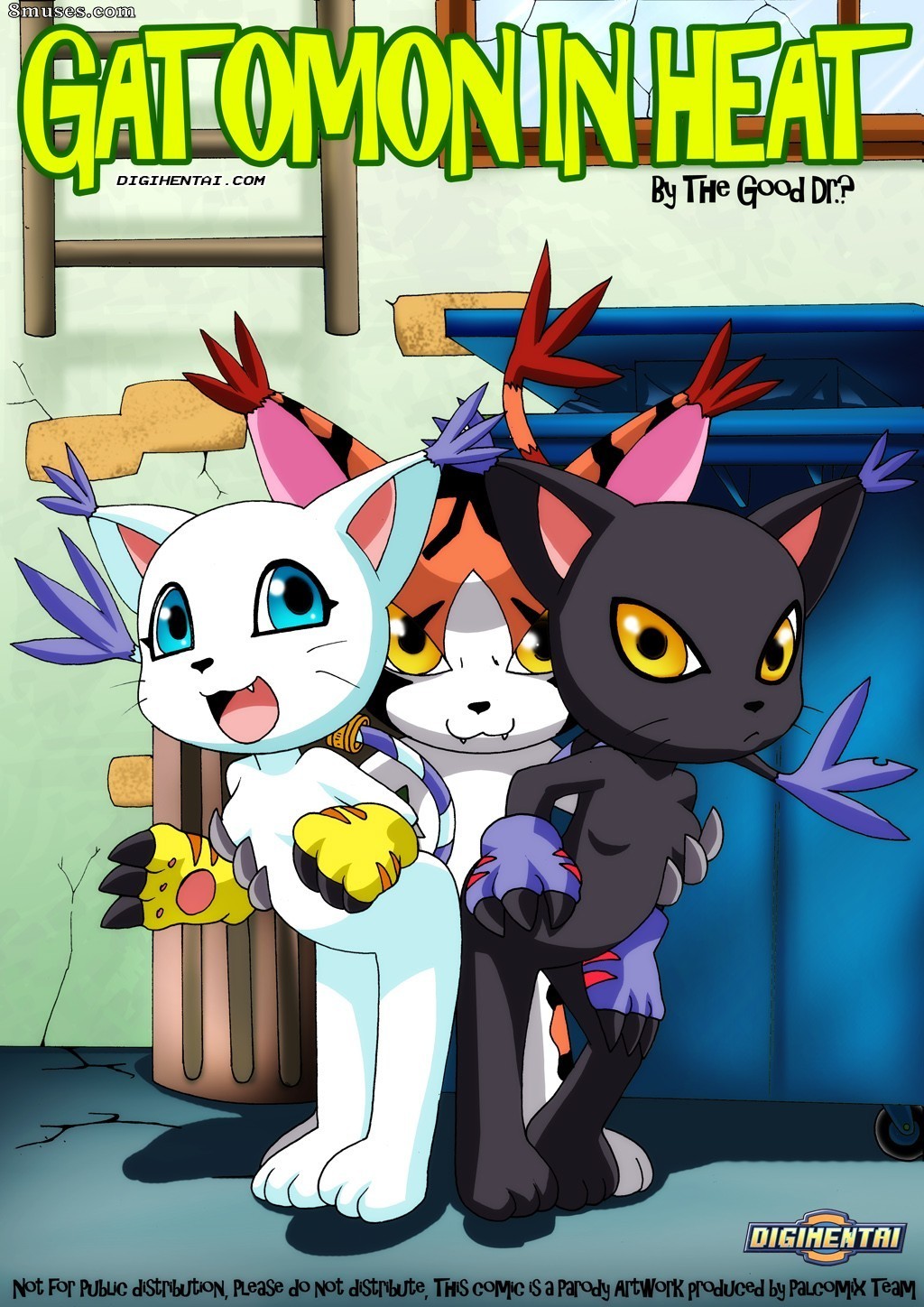 Gatomon in heat
