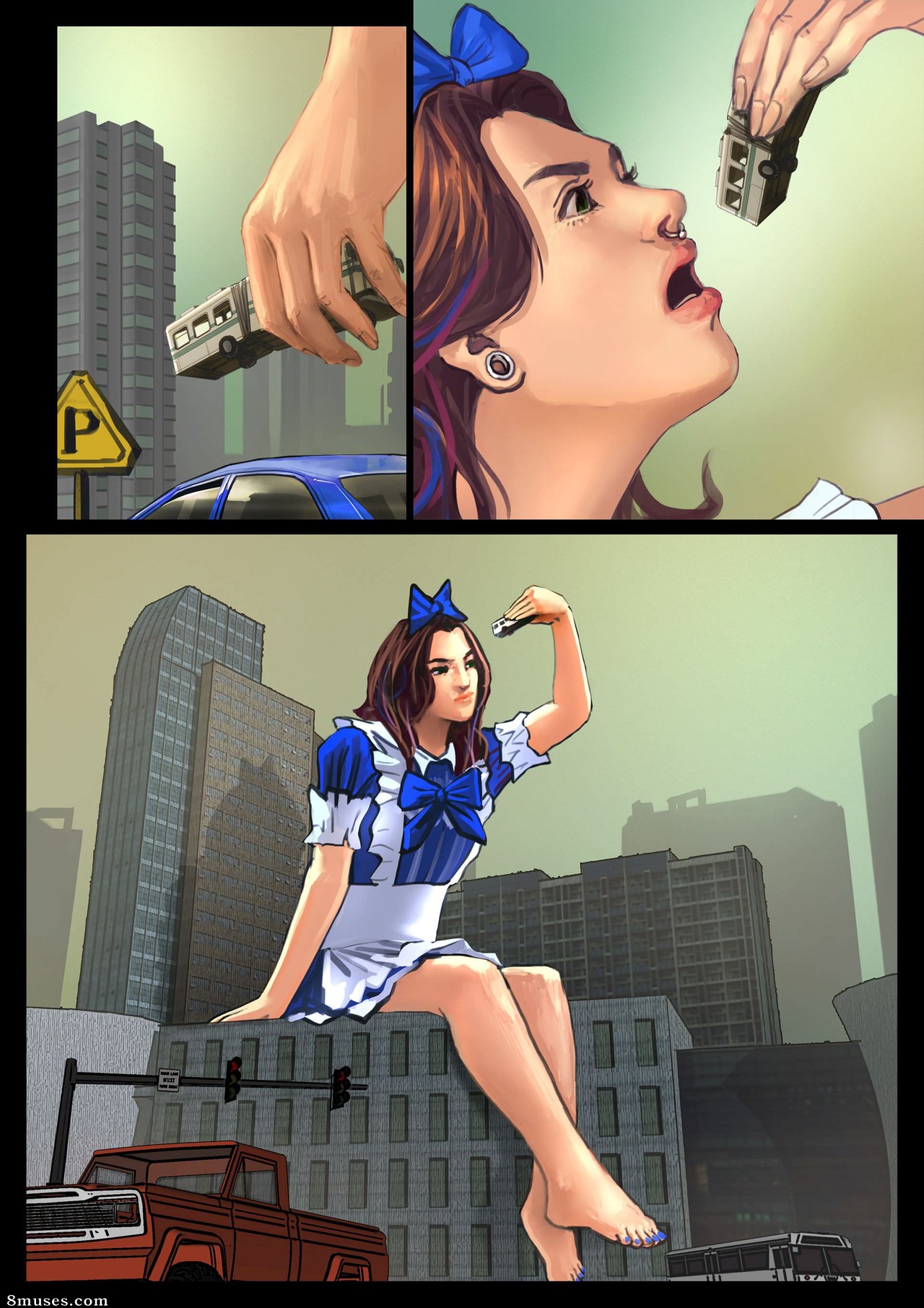 Giantess Kiki — page 16