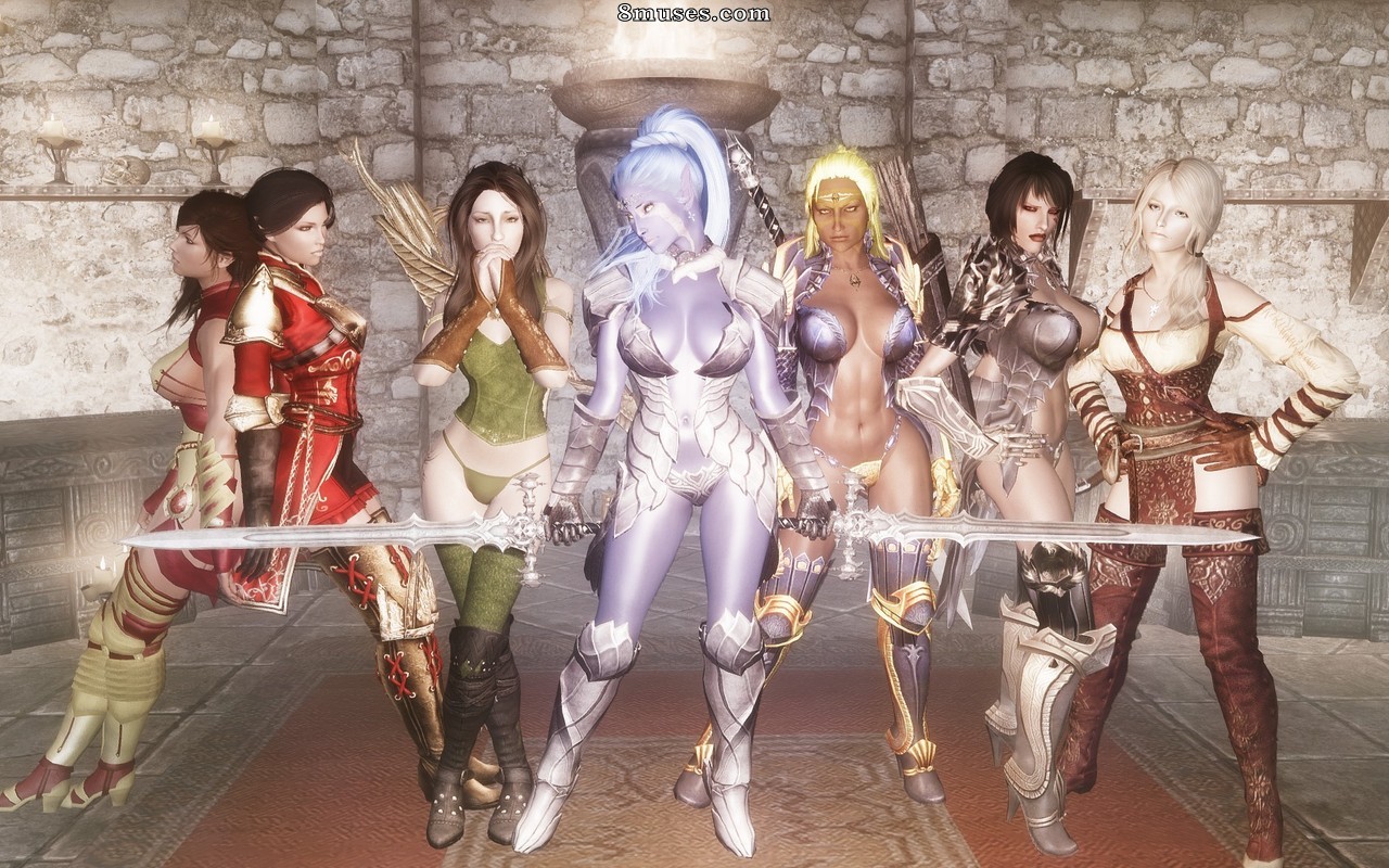 Girls of Skyrim 8 — page 39