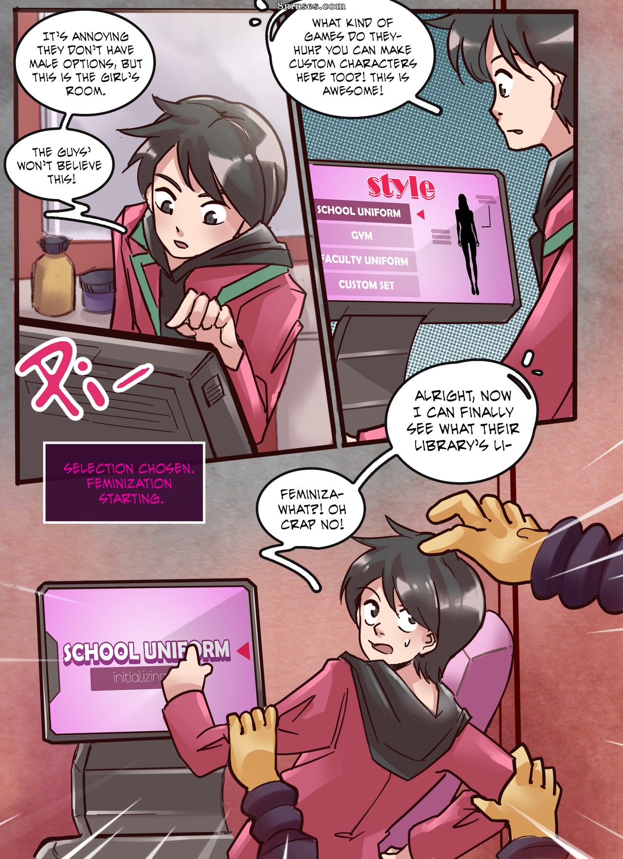 Girl's Toilet — page 5
