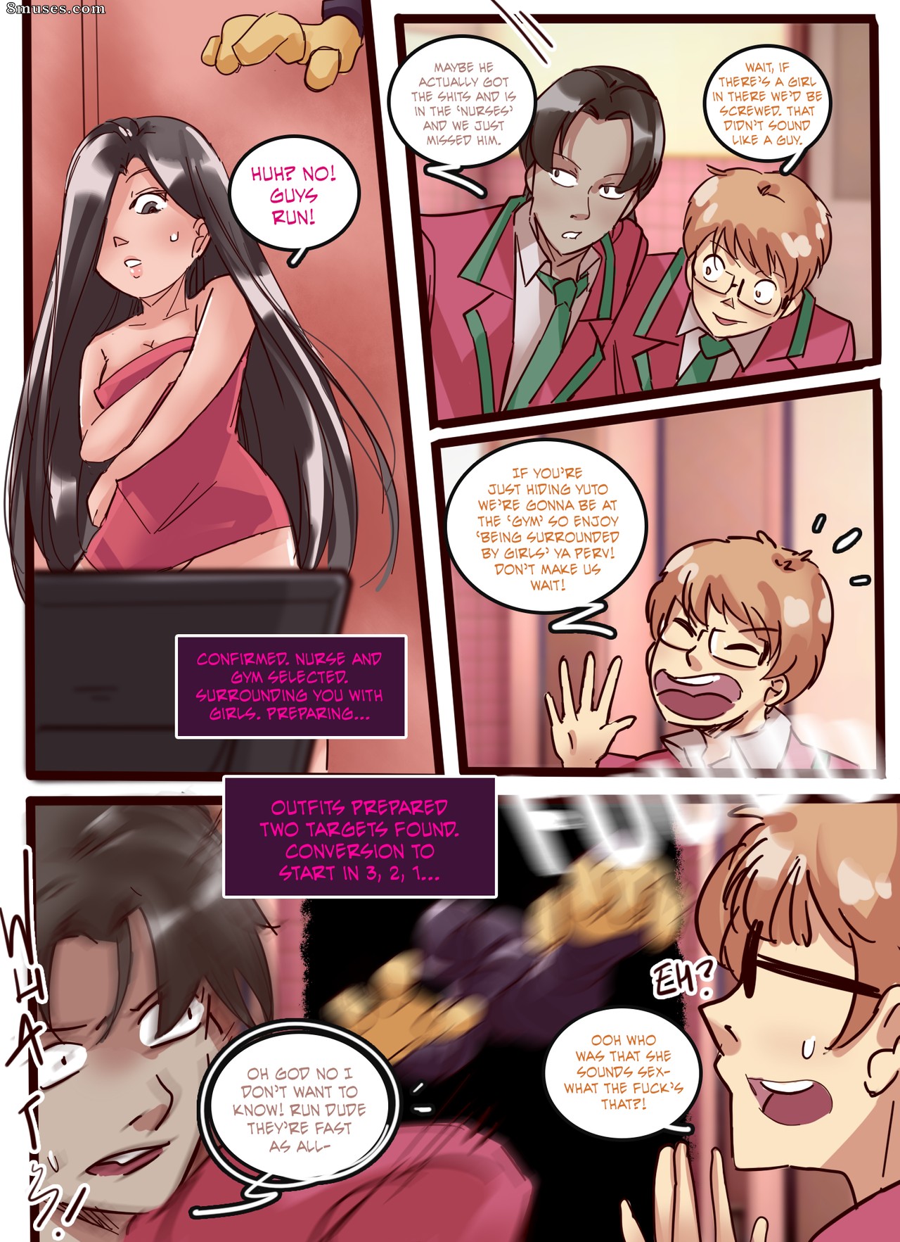 Girl's Toilet — page 18