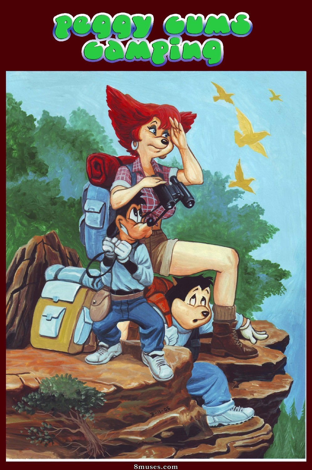 Goof Troop - Peggy Cums Camping