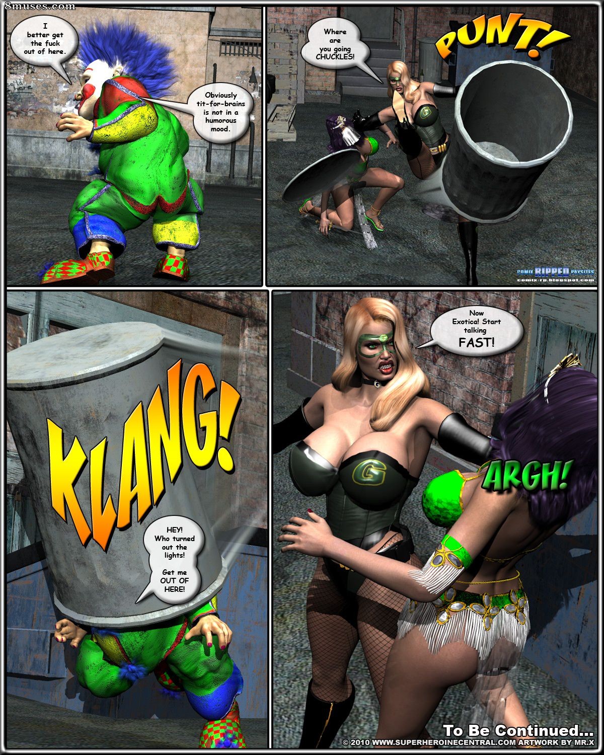 Green Specter and Specter Girl - The Greatest Show On Earth — page 7