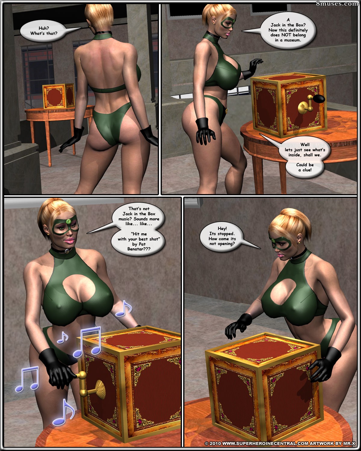 Green Specter and Specter Girl - The Greatest Show On Earth — page 24
