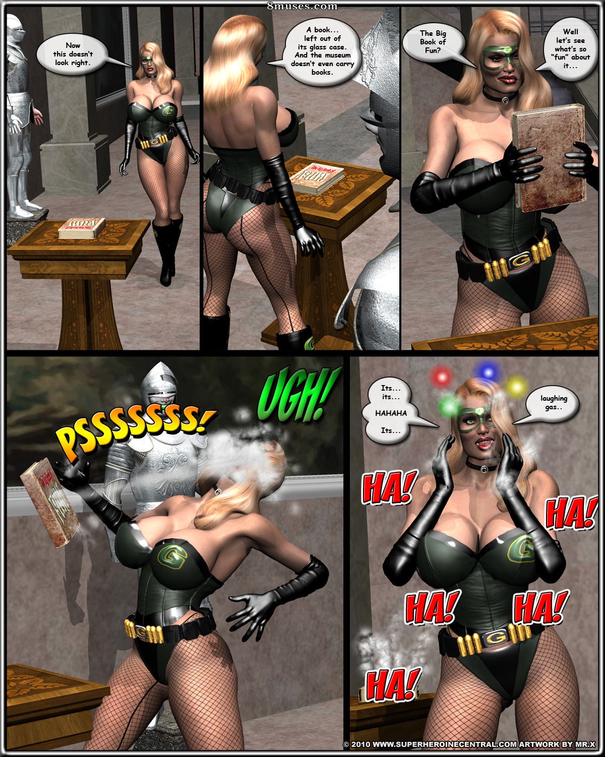 Green Specter and Specter Girl - The Greatest Show On Earth — page 26