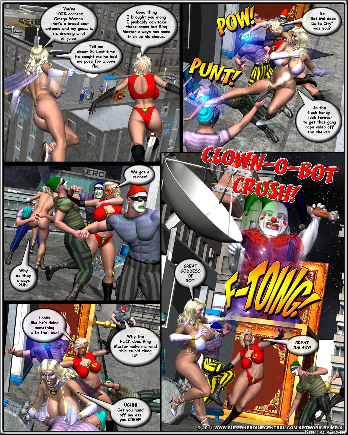 Green Specter and Specter Girl - The Greatest Show On Earth — page 89