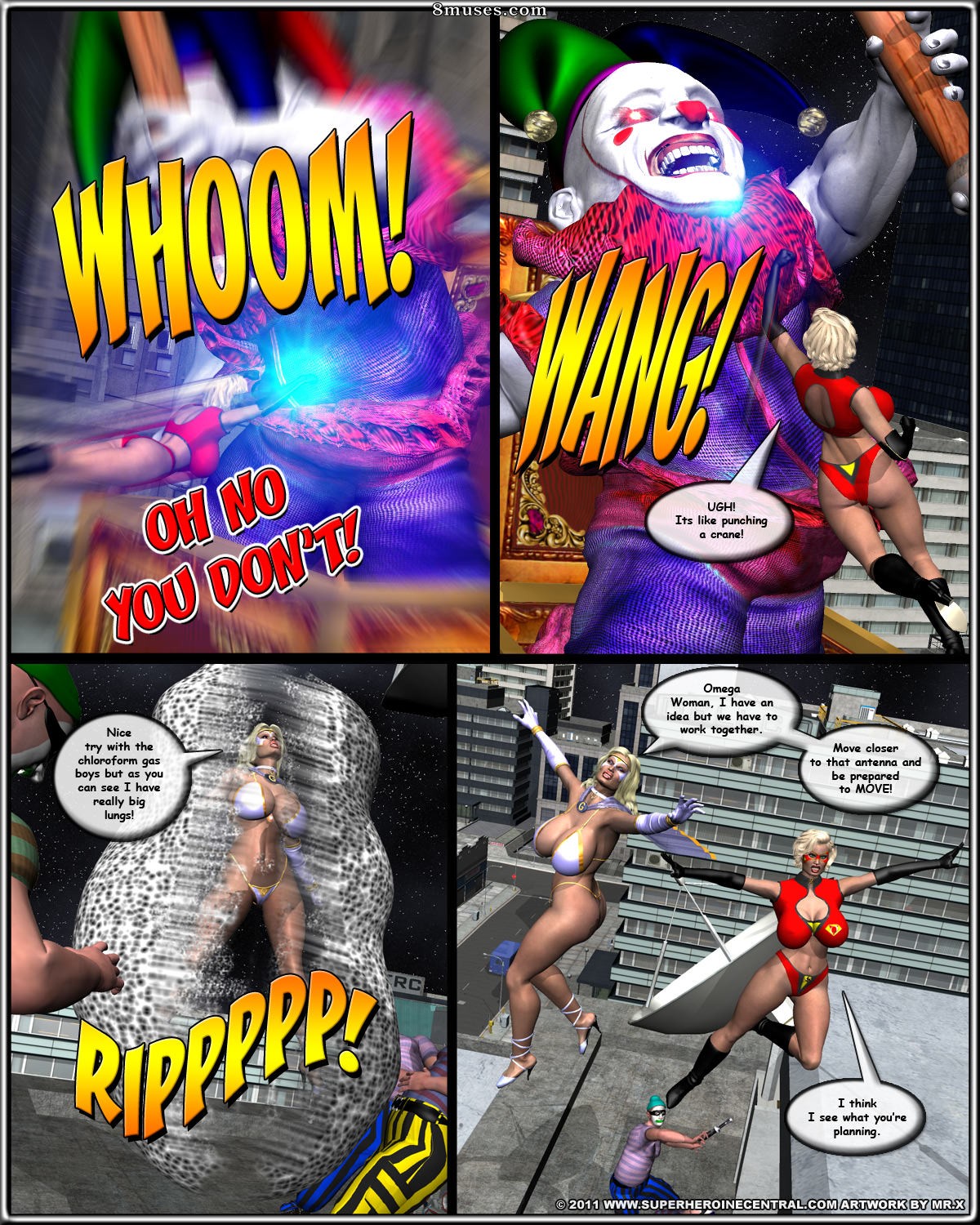 Green Specter and Specter Girl - The Greatest Show On Earth — page 93