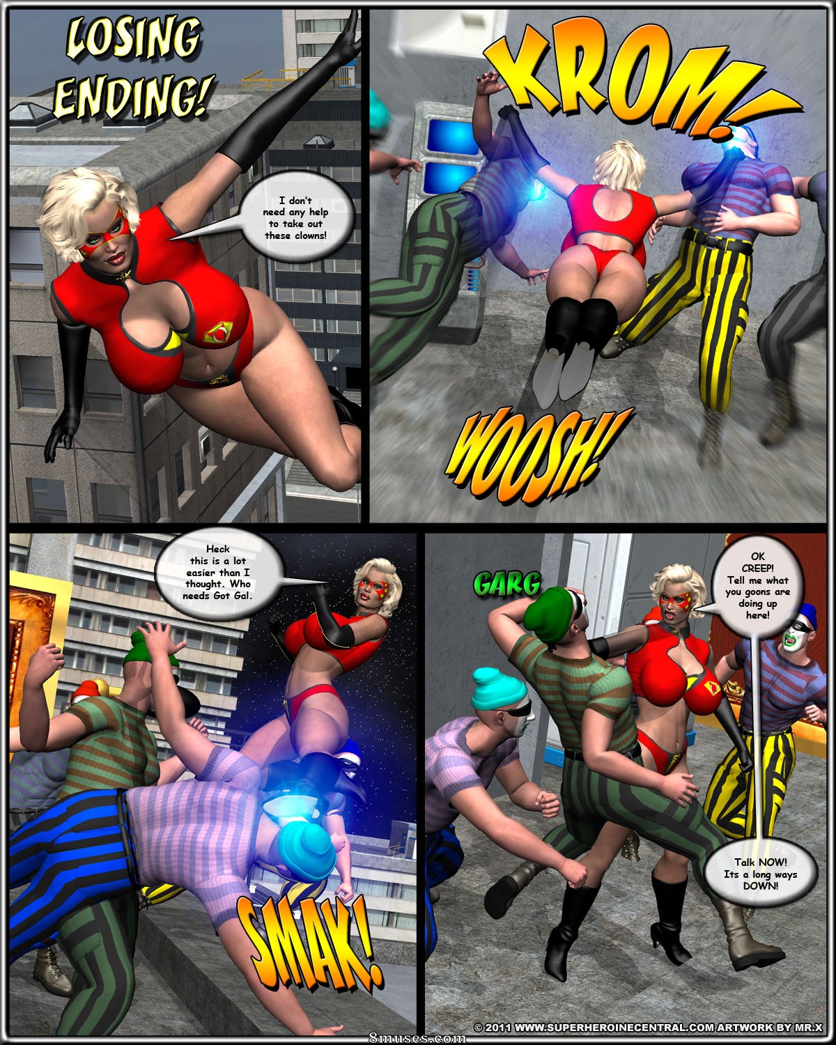 Green Specter and Specter Girl - The Greatest Show On Earth — page 100