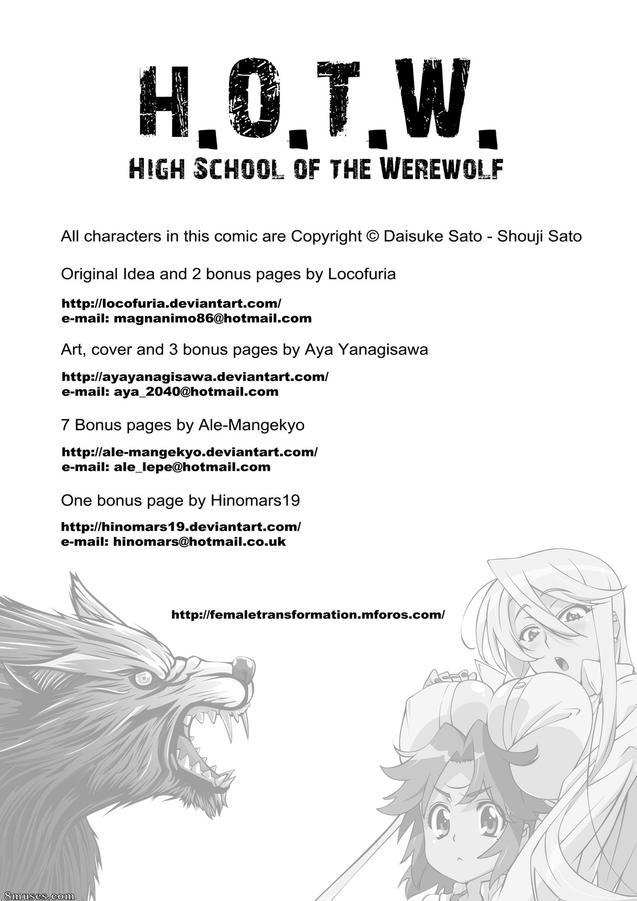 High School of the Werewolf — page 3