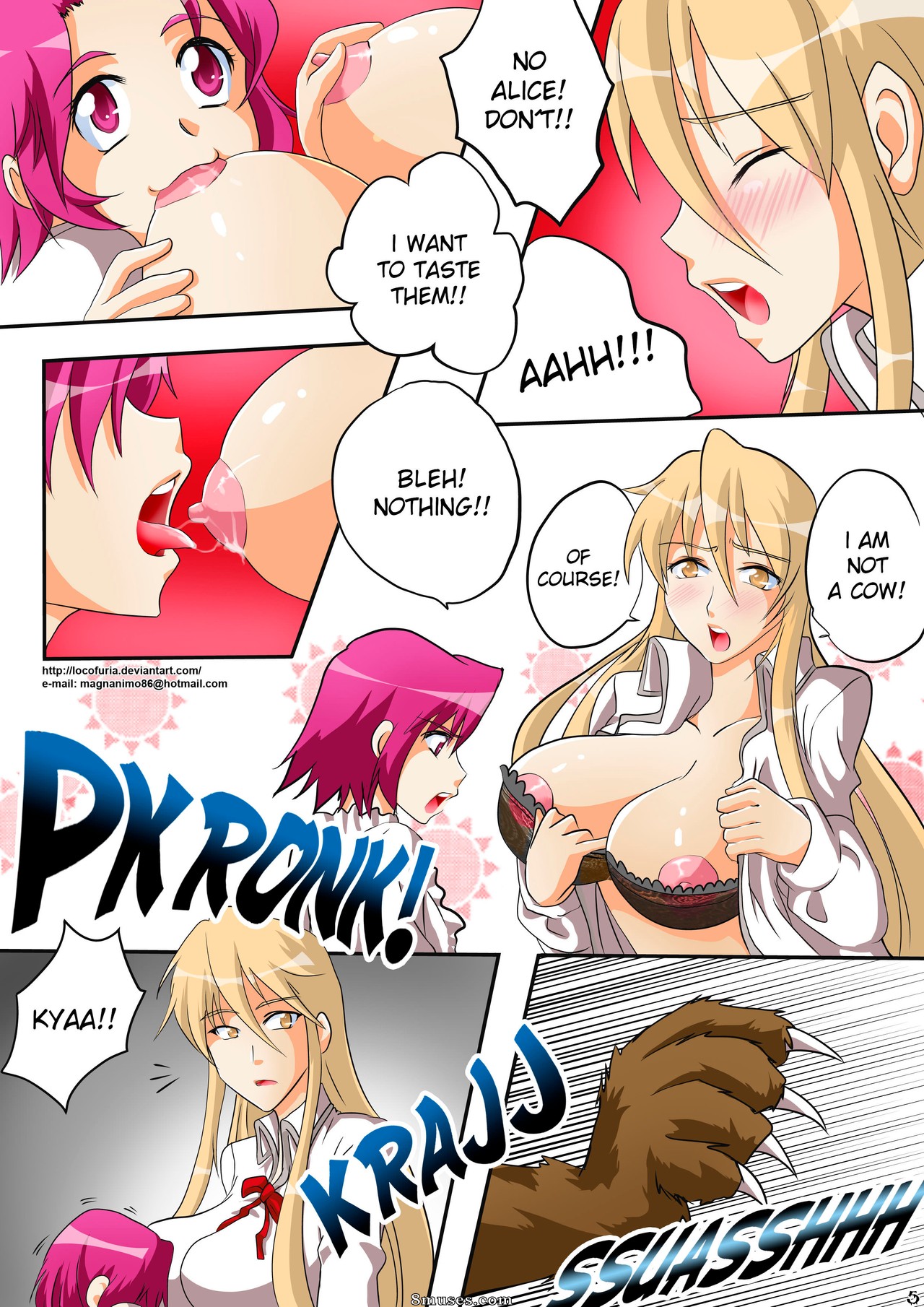 High School of the Werewolf — page 8