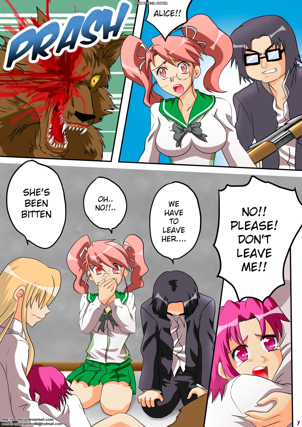 High School of the Werewolf — page 10