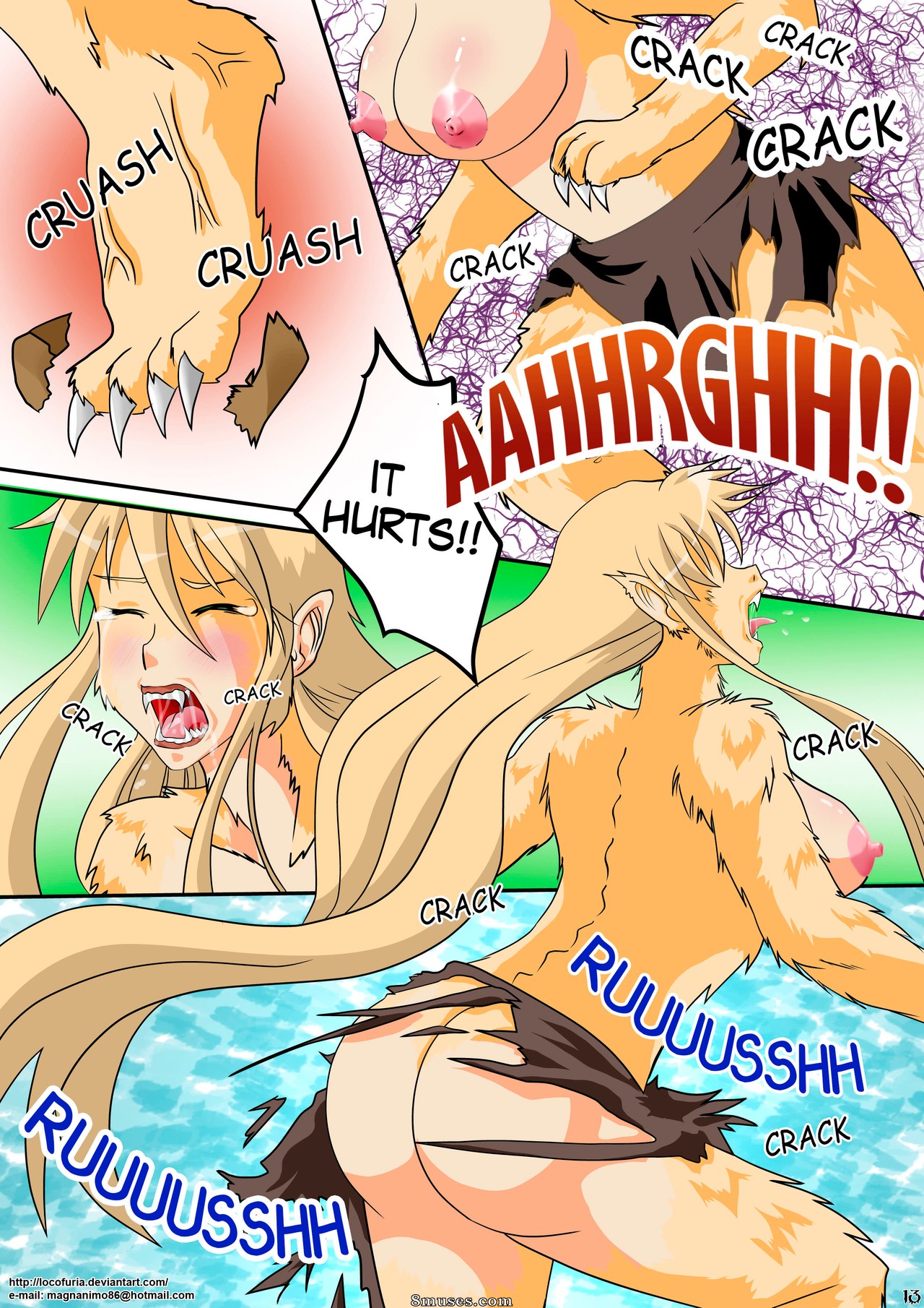 High School of the Werewolf — page 16